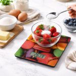 Ζυγαριά Κουζίνας Γυάλινη με Πλατφόρμα 7kg / 1gr electronistas.gr