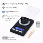 Μίνι Ζυγαριά Ακριβείας 0.001gr – 50gr με Κάλυμμα electronistas.gr