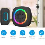 Ασύρματο Κουδούνι Πόρτας με LED Φωτισμό & 60 Μελωδίες electronistas.gr