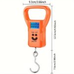 Φορητή Ψηφιακή Ζυγαριά Αποσκευών με Γάντζο 50kg / 10gr electronistas.gr