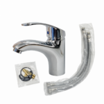 Αναμεικτική Μπαταρία Νιπτήρα Μονής Οπής με Μοχλό & Σετ Εγκατάστασης electronistas.gr