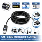 Ενδοσκοπική Κάμερα 5m 7.0mm Type-C & Micro USB electronistas.gr