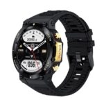 Smartwatch Αλουμινίου με Παλμογράφο 1.32″ Bluetooth electronistas.gr