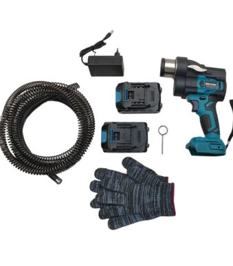 Επαναφορτιζόμενο Μηχάνημα Καθαρισμού Αποχετεύσεων 48V με 2 Μπαταρίες electronistas.gr