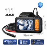 Φορητό Ενδοσκόπιο Υψηλής Ανάλυσης 5m με Οθόνη 4.3” Full HD IP67 - Image 2