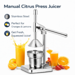 Επαγγελματικός Χειροκίνητος Ανοξείδωτος Αποχυμωτής για Λεμόνια & Πορτοκάλια electronistas.gr