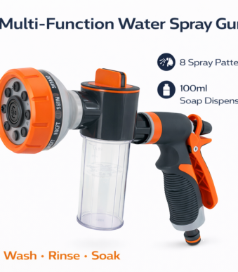 Πιστόλι Νερού 100ml με 8 Λειτουργίες Ψεκασμού electronistas.gr