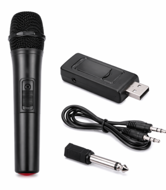 Ασύρματο Μικρόφωνο με Δέκτη για Karaoke electronistas.gr