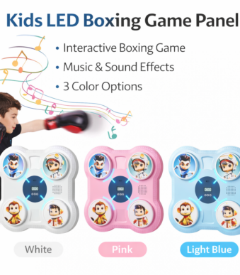 Παιδικό Μουσικό Ταμπλό Πυγμαχίας με LED – Intelligent Electronic Boxing electronistas.gr