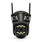 AI Κάμερα Ασφαλείας 4 Φακών 360° electronistas.gr