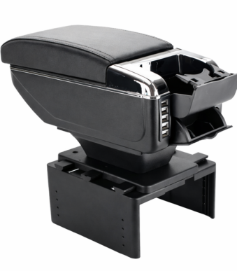 Τεμπέλης Αυτοκινήτου Universal με USB Φόρτιση & Ποτηροθήκη electronistas.gr