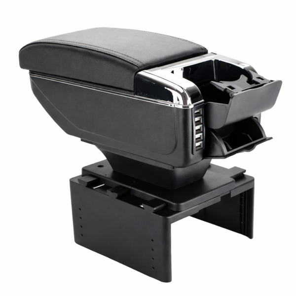 Τεμπέλης Αυτοκινήτου Universal με USB Φόρτιση & Ποτηροθήκη electronistas.gr