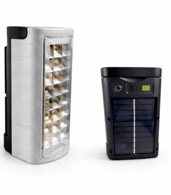 LED Επαναφορτιζόμενο Ηλιακό Φωτιστικό με Μπαταρία 4500mAh electronistas.gr