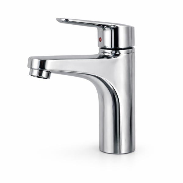 Αναμεικτική Μπαταρία Νιπτήρα Μπάνιου Χρωμέ