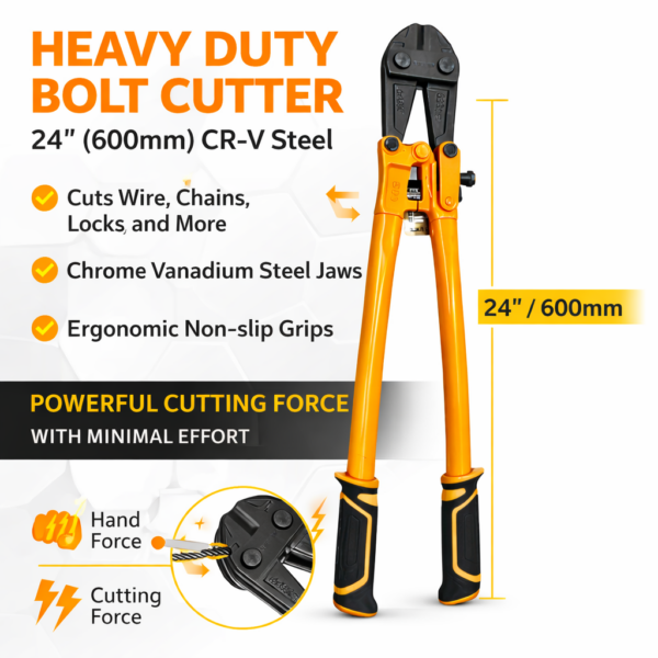 Ψαλίδι Μπετού 24" / 600mm Ενισχυμένο CR-V electronistas.gr