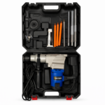 Ηλεκτρικό Κρουστικό Δράπανο 800W 220V 26mm με 5 Κεφαλές & Βαλιτσάκι electronistas.gr