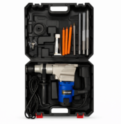 Ηλεκτρικό Κρουστικό Δράπανο 800W 220V 26mm με 5 Κεφαλές & Βαλιτσάκι electronistas.gr