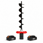 Τριβέλα Μπαταρίας 20V με 2 Μπαταρίες, Φορτιστή & Αρίδα 15x70cm electronistas.gr