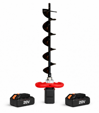 Τριβέλα Μπαταρίας 20V με 2 Μπαταρίες, Φορτιστή & Αρίδα 15x70cm electronistas.gr