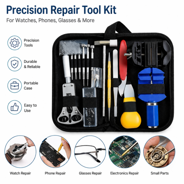 Σετ Κασετίνα Μικροεργαλείων Ακριβείας για Ρολόγια & Μικροσυσκευές electronistas.gr
