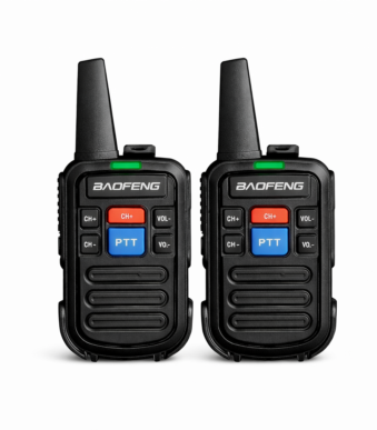 Σετ 2τμχ Mini Ασύρματοι Πομποδέκτες UHF/VHF 2W Χωρίς Οθόνη electronistas.gr