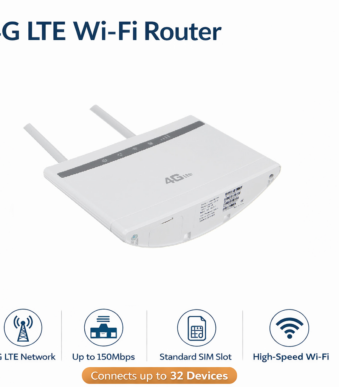 Ασύρματος Δρομολογητής LTE 4G με Εξωτερικές Κεραίες & Υποστήριξη SIM electronistas.gr