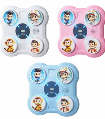 Παιδικό Μουσικό Ταμπλό Πυγμαχίας με LED – Intelligent Electronic Boxing electronistas.gr