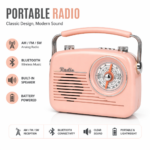 Επιτραπέζιο Ραδιόφωνο Μπαταρίας Bluetooth AM/FM/SW