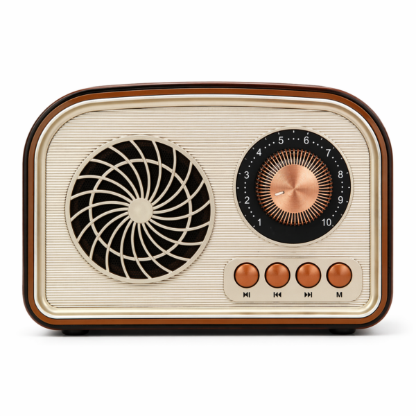 Επιτραπέζιο Ηχείο με USB, Ραδιόφωνο, TF & AUX electronistas.gr