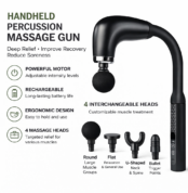 Συσκευή Μασάζ Σώματος με 4 Κεφαλές electronistas.gr