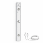 Φωτιστικό Πάγκου Κουζίνας LED 40cm με Αισθητήρα Κίνησης & Ρυθμιζόμενο Λευκό electronistas.gr