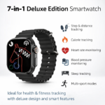 Smartwatch 7 Σε 1 με Παλμογράφο 2.03" 49mm Deluxe Edition electronistas.gr