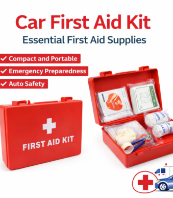 Βαλιτσάκι Φαρμακείο Αυτοκινήτου Πρώτων Βοηθειών electronistas.gr