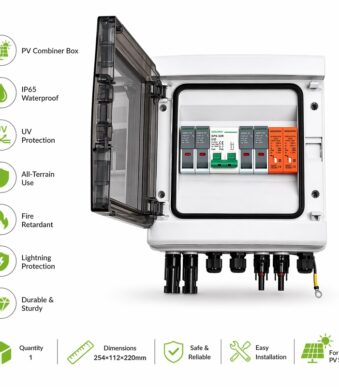 Φωτοβολταϊκό Κιβώτιο Ρεύματος (PV Combiner Box) electronistas.gr
