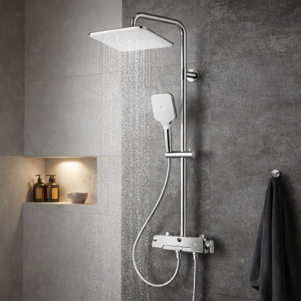 Στήλη Ντουζ με Μπαταρία Ρυθμιζόμενη electronistas.gr