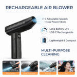 Επαναφορτιζόμενο Ανεμιστηράκι Χειρός Υψηλής Ισχύος electronistas.gr