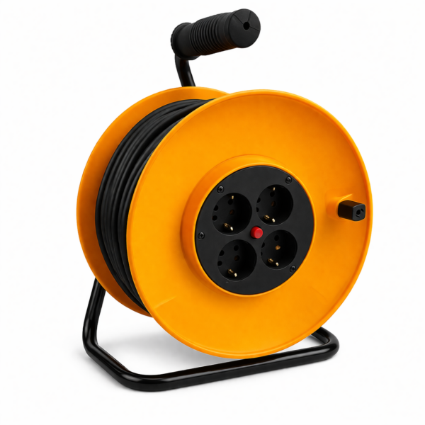 Μπαλαντέζα Ρεύματος 20m με 4 Πρίζες & Διακόπτη Ασφαλείας electronistas.gr