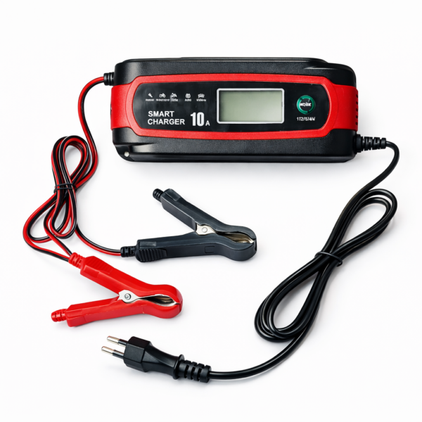 Φορτιστής Μπαταρίας Αυτοκινήτου 10A 12/24V για AGM, GEL & Μολύβδου-Οξέος electronistas.gr