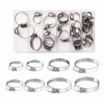 Σετ 26τμχ Μεταλλικοί Σφιγκτήρες Σωλήνων 10–38mm electronistas.gr