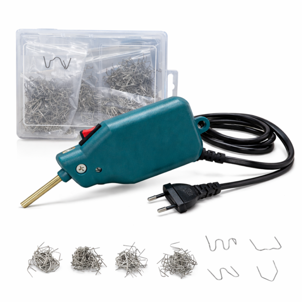 Mini Εργαλείο Συγκόλλησης Πλαστικών 100W με Συνδετήρες electronistas.gr