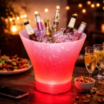 Κουβάς Πάγου 7L με LED Φωτισμό & Bluetooth Ηχείο 5W electronistas.gr