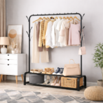 Μεταλλική Παπουτσοθήκη / Ραφιέρα 2 Ραφιών 110x40x150cm electronistas.gr