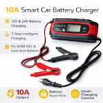 Φορτιστής Μπαταρίας Αυτοκινήτου 10A 12/24V για AGM, GEL & Μολύβδου-Οξέος electronistas.gr