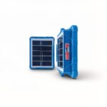 Ηλιακός Προβολέας Εργασίας – Έκτακτης Ανάγκης 1500W με Πάνελ Μπλε electronistas.gr