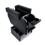 Τεμπέλης Αυτοκινήτου Universal Με Ποτηροθήκη & 3 Θύρες USB Μαύρος electronistas.gr