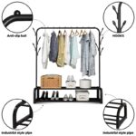 Μεταλλική Παπουτσοθήκη / Ραφιέρα 2 Ραφιών 110x40x150cm electronistas.gr