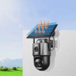 AI Ηλιακή Κάμερα Ασφαλείας 360° electronistas.gr