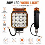 Προβολέας Εργασίας LED 30W Flash / Strobe electronistas.gr
