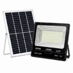 Στεγανός Ηλιακός Προβολέας LED 1200W με Τηλεχειριστήριο IP67 electronistas.gr
