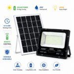 Στεγανός Ηλιακός Προβολέας LED 400W με Τηλεχειριστήριο IP67 electronistas.gr